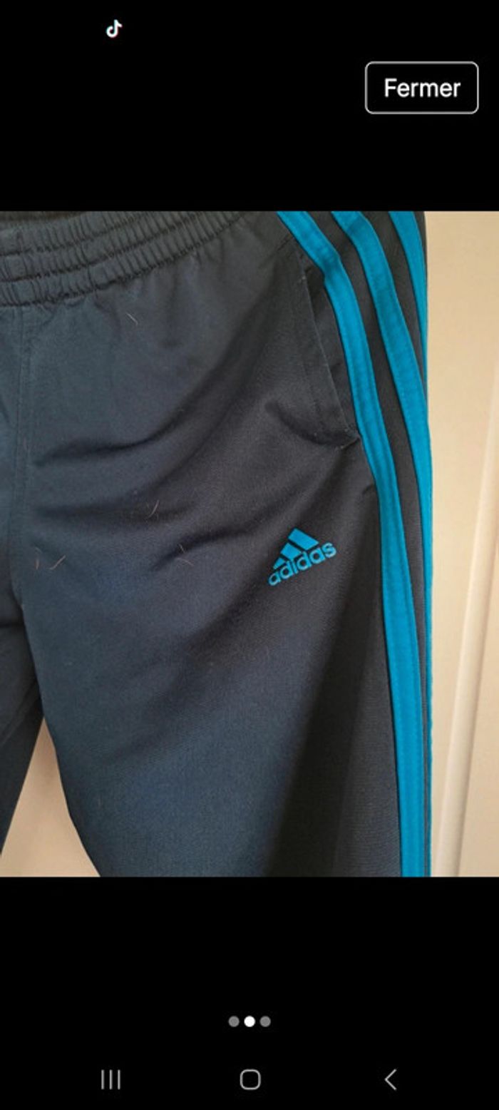 Pantalon jogging Adidas 12 ans - photo numéro 3