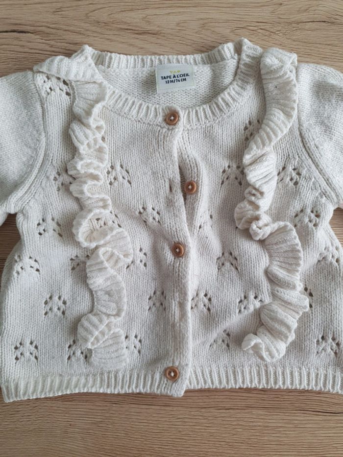 Gilet tape à l'oeil 12mois