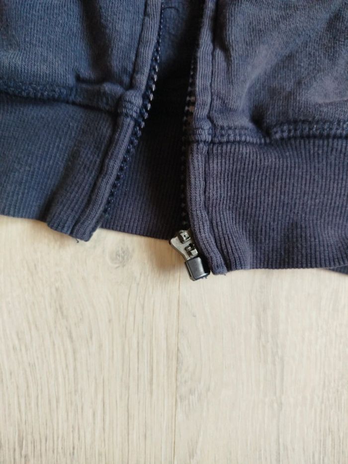 Gilet à capuche zippé arc en ciel zgeneration 8 ans - photo numéro 2