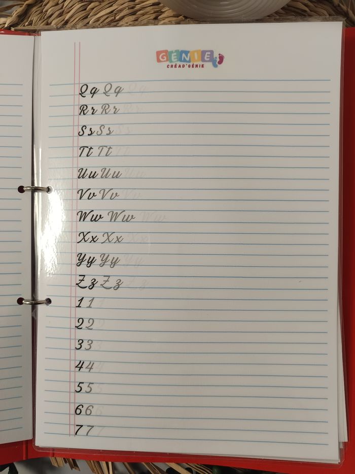 Mon classeur d'apprentissage. - photo numéro 3