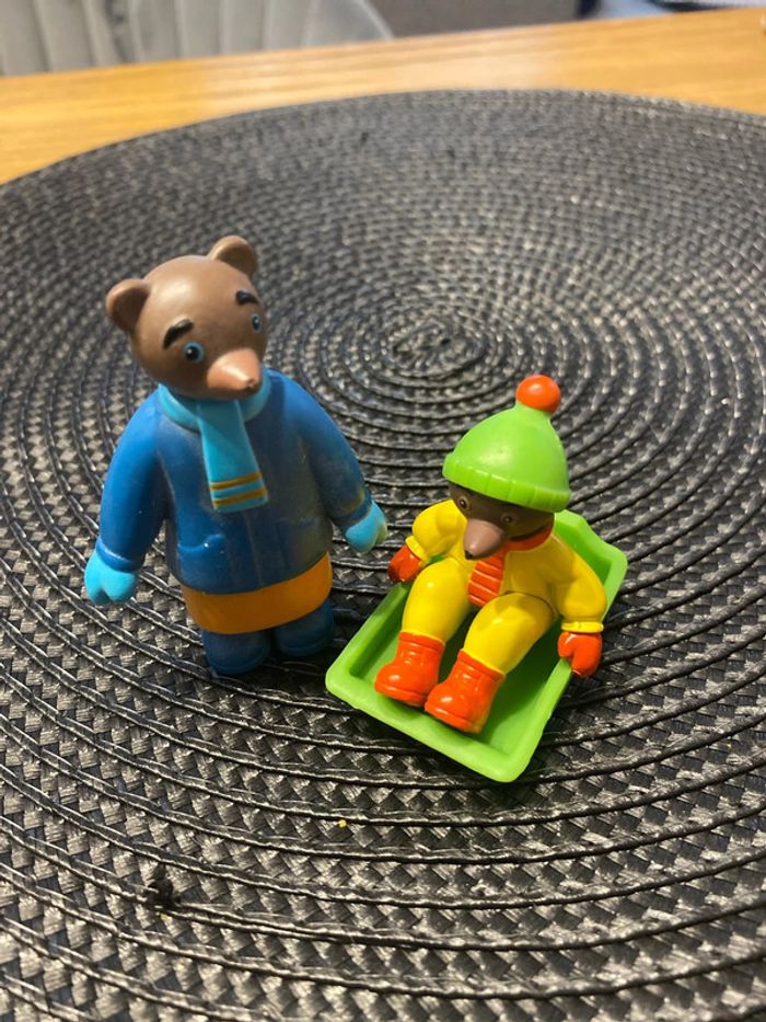 Figurines petit ours brun