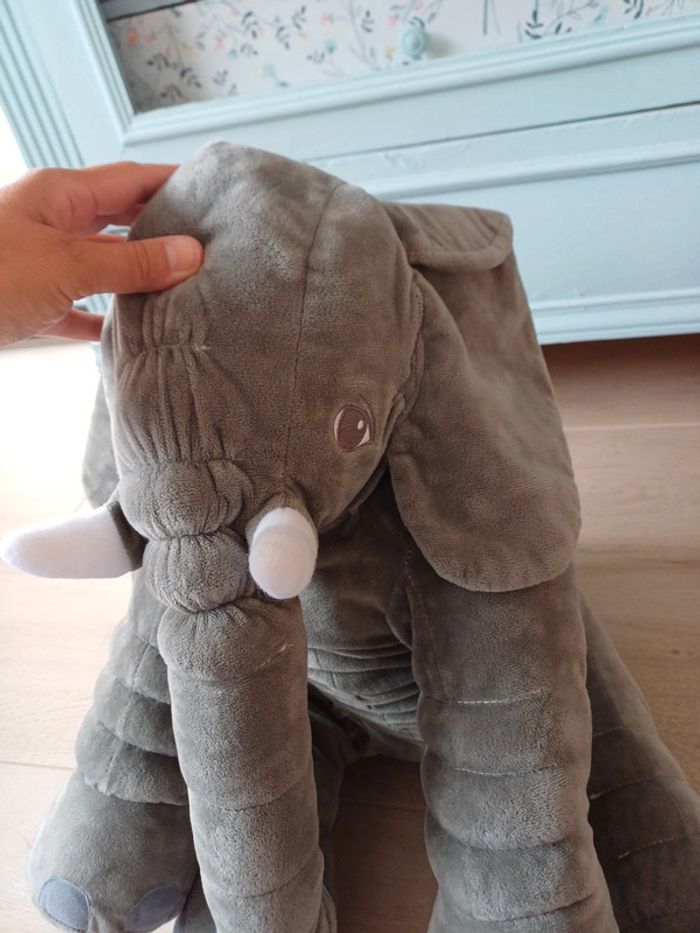 Peluche éléphant géant photo naissance - photo numéro 5