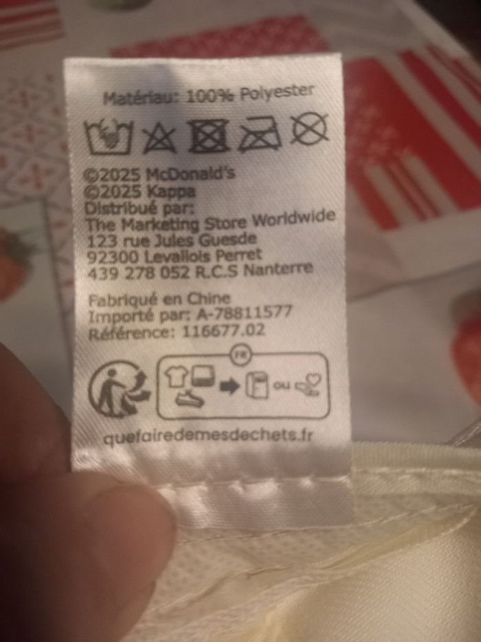 Casquette Kappa ligue 1 McDonald's - photo numéro 8