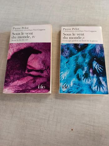 Lot de 2 livres sous le vent du monde 4 et 5