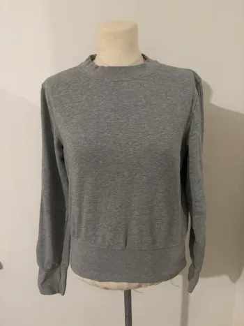 Sweat gris basique H&M – Taille S