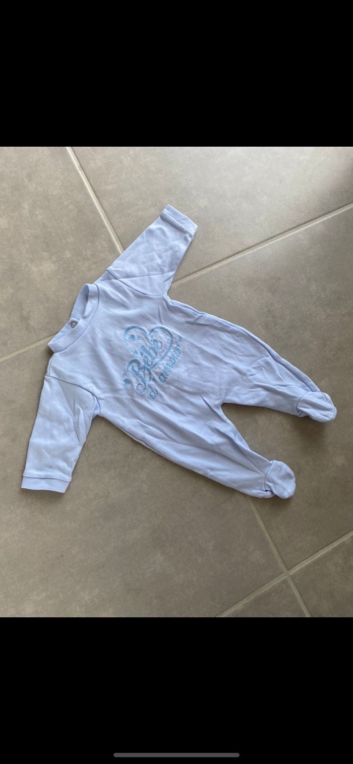 Pyjama Bébé d'amour Neuf 1-3 mois