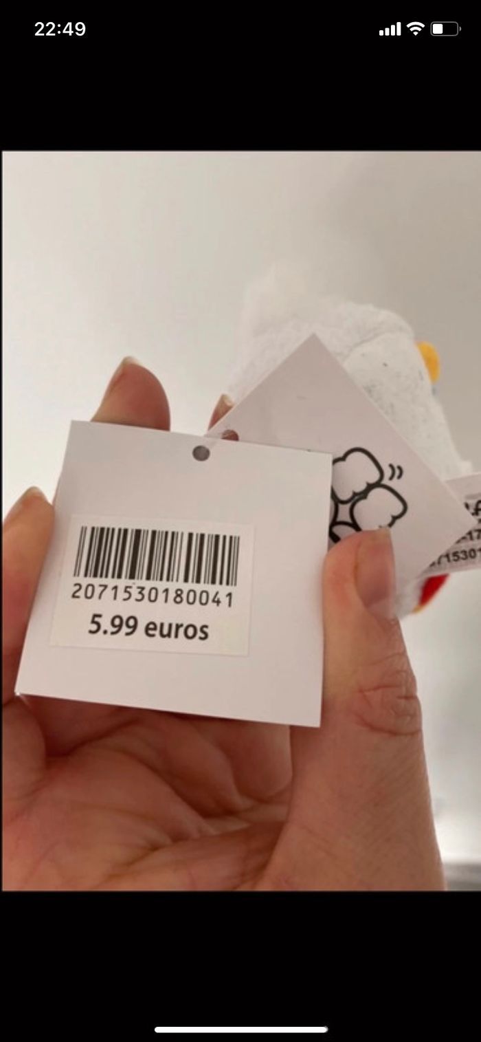 Petite peluche Donald Disneyland Paris neuve - photo numéro 5