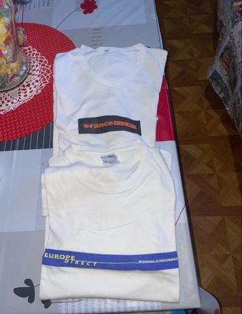 Tee shirt publicitaire vintage 