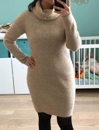 Tunique chaude beige