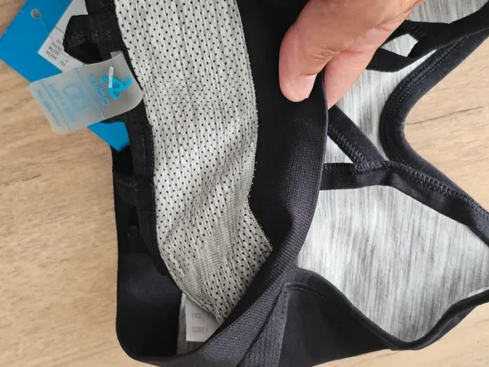 Brassière de sport réversible ODLO femme S noir Seamless - photo numéro 7