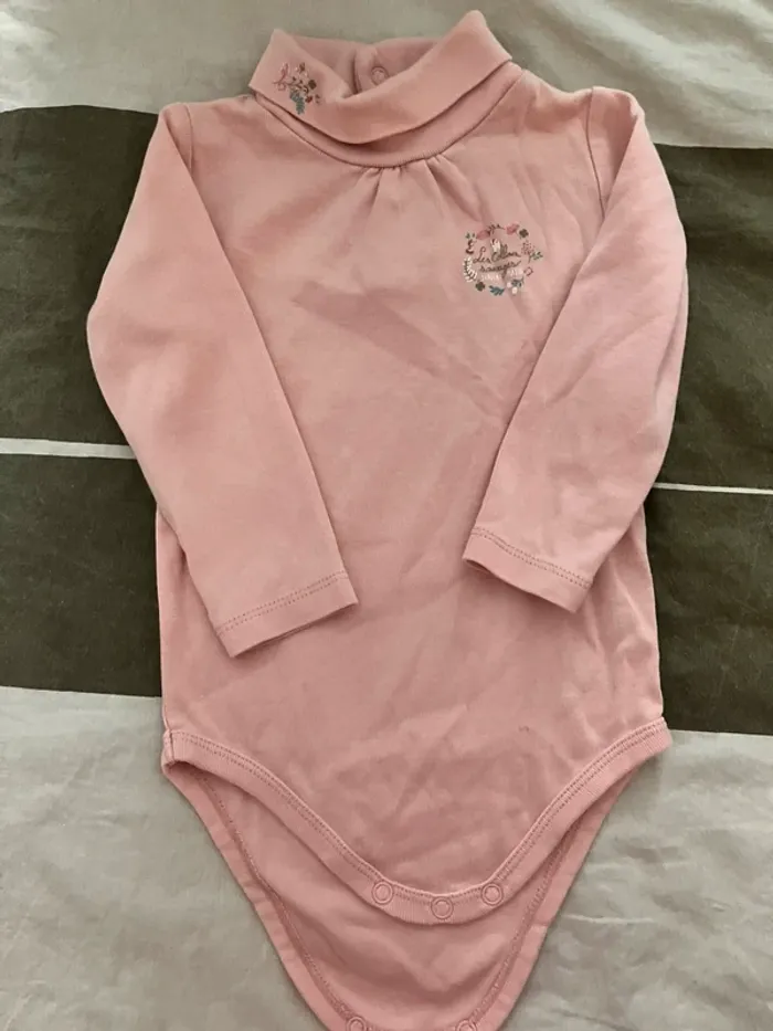 Robe automne hiver en velours rose 18mois Sergent Major - photo numéro 6
