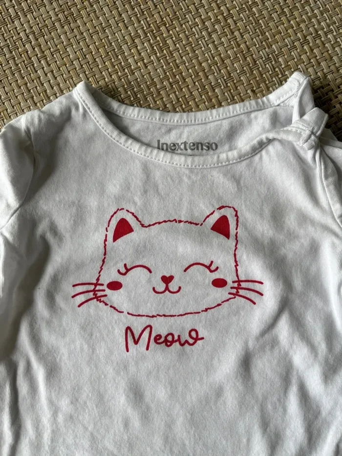 Tee shirt manches longues 3 mois - photo numéro 2
