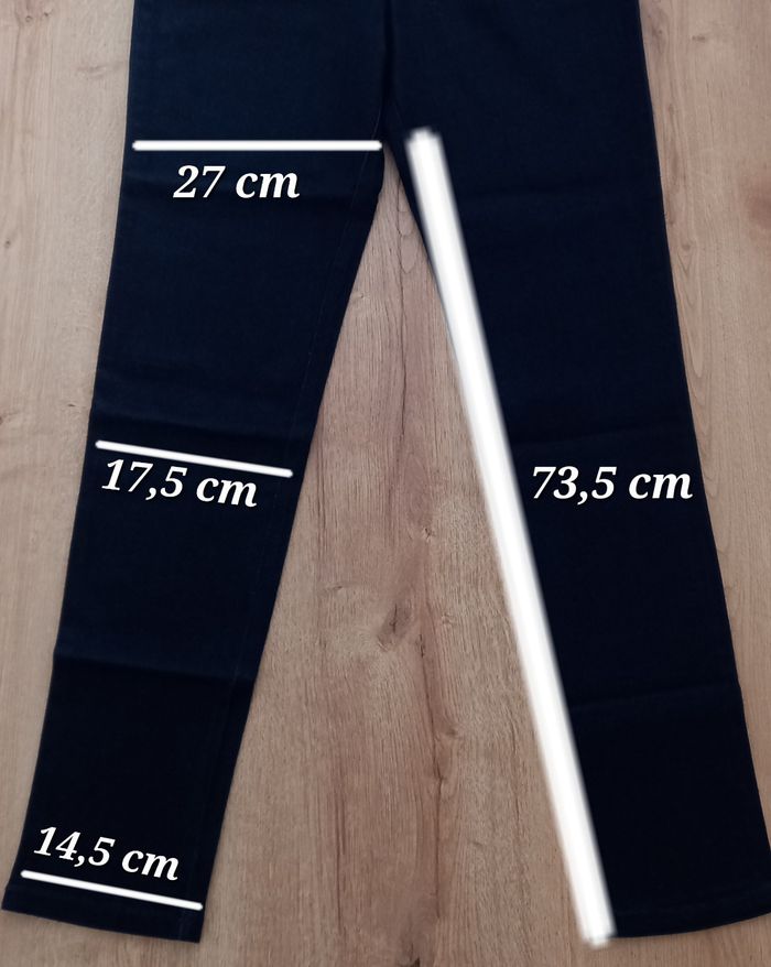 Jean cintré taille haute " Kiabi " - photo numéro 5