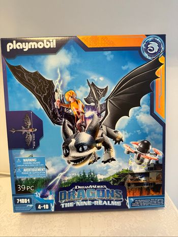 Jeux dragons the nine realms Thunder & Tom Playmobil neuf