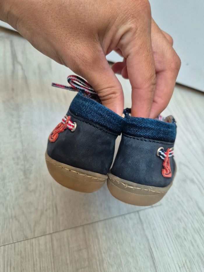 Chaussure ideal premier pas en cuir tres souple - photo numéro 3