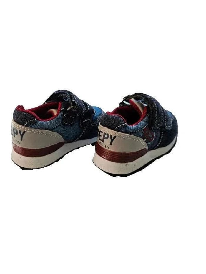 👣 basket rouge et bleu bébé, 18👣 - photo numéro 3