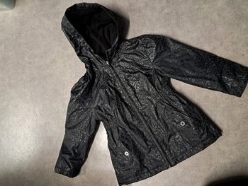 manteau coupe vent imperméable fille 4 ans
