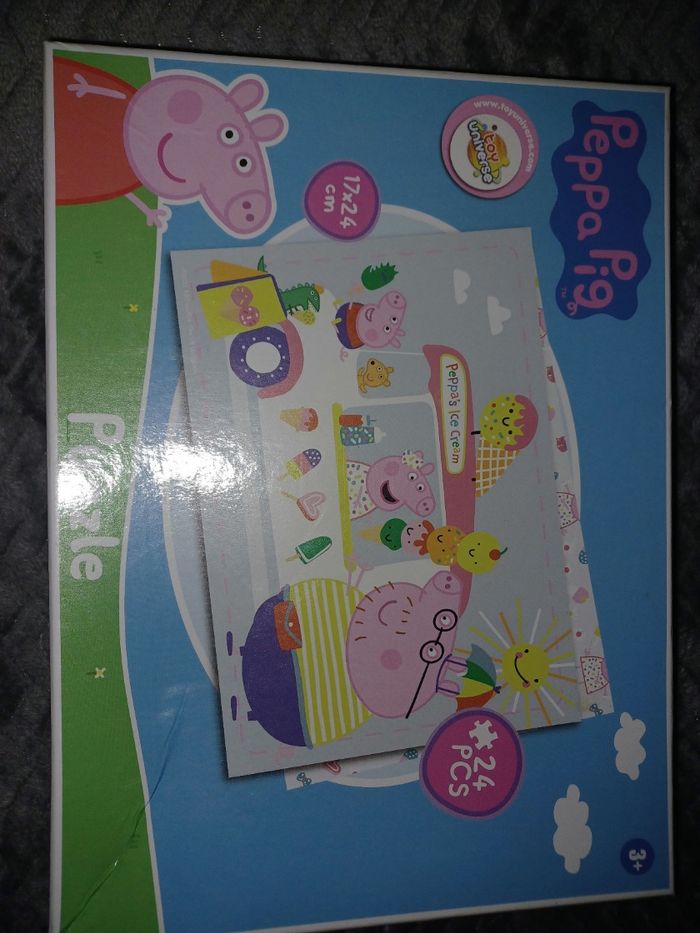 Puzzle peppa pig neuf 24 pièces - photo numéro 2