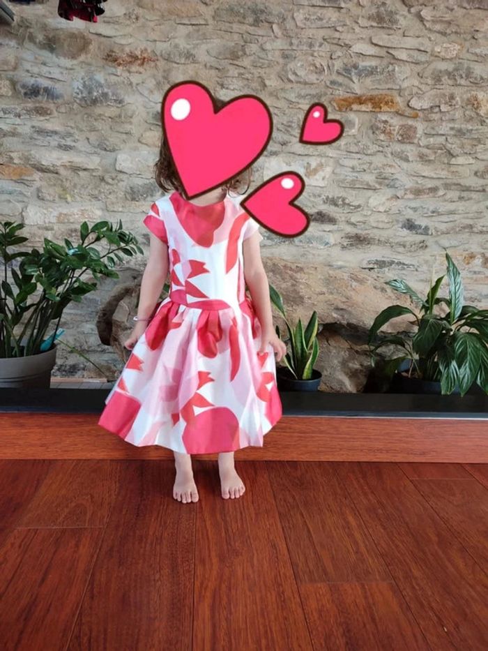 Magnifique robe taffetas catimini