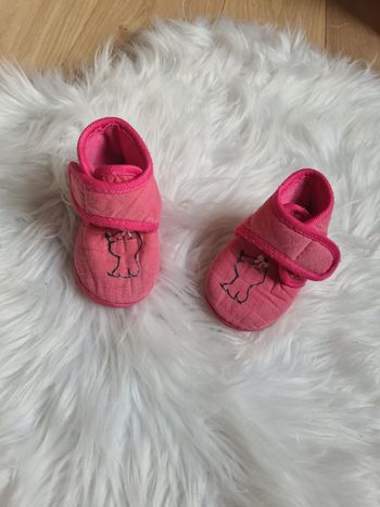 Chaussons rose