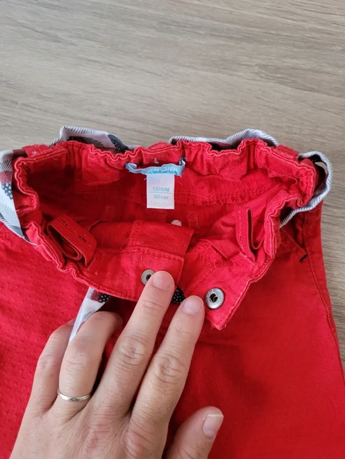 Lot de 3 pantalons fille en 18 mois - photo numéro 8