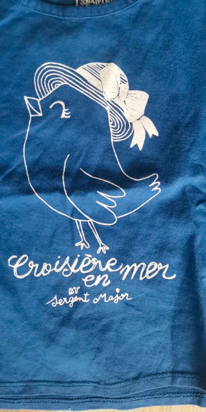 T-shirt manches courtes Sergent Major 2 ans - photo numéro 2