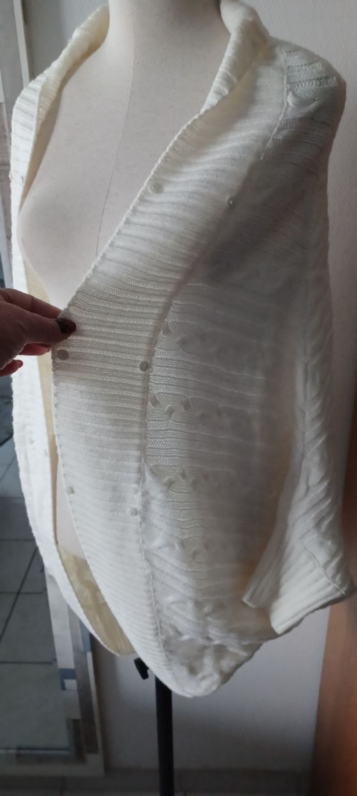 Très joli gilet original femme T S - photo numéro 2