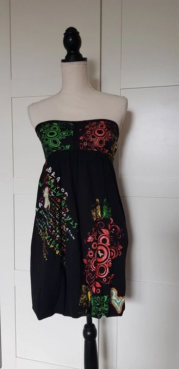 Robe bustier rasta vibration S