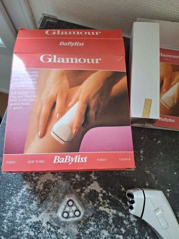 Babyliss glamour épilation