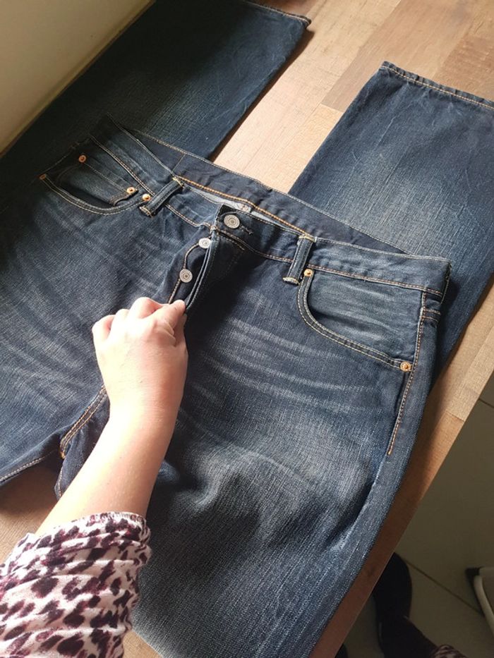 Levis 501 marine - photo numéro 2