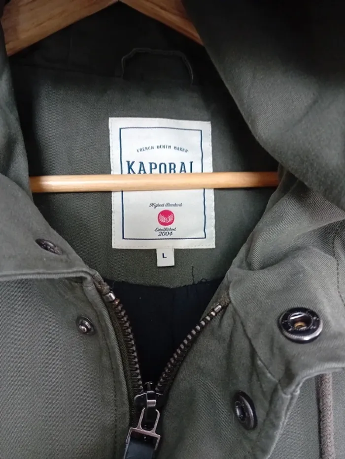Parka Kaki taille L de chez Kaporal - photo numéro 3