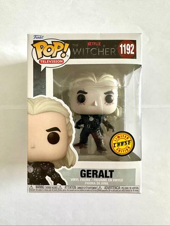 Figurine Funko Pop Geralt CHASE numéro 1192 The Witcher