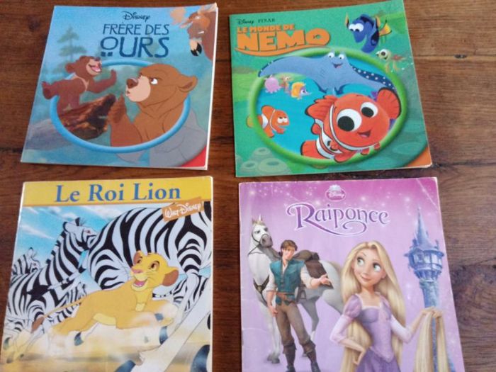 4 livres Disney