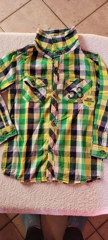 Chemise manches longues