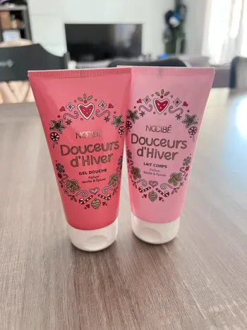 Nocibe gel douche et lait corps douceurs d’hiver neuf