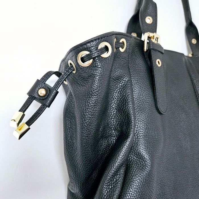 🇮🇹Sac a main 100% Cuir  Daim Noir verapelle🇮🇹 The genuine leather neuf - photo numéro 2