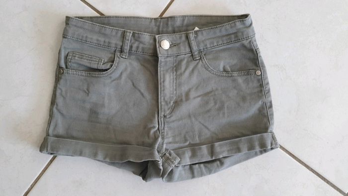 Short court fille kaki 12 ans chla4 - photo numéro 2