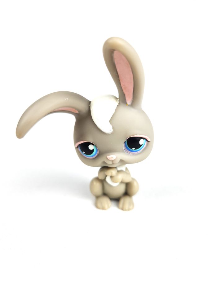 Littlest Petshop LPS Lapin gris #14