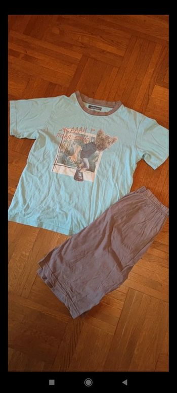 Pyjama short 2 pièces 10 ans