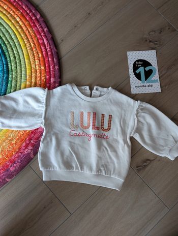 Pull lulu castagnette 12 mois