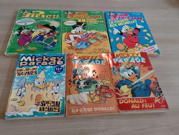 Lot d 3 Picsou magazine et 3 Mickey parade(4)