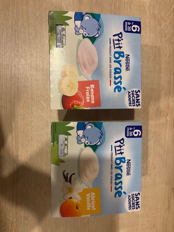 Nestle P’tit brassé 6/36 mois
