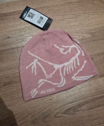 Bonnet Arc'teryx Bird Head - Rose Bliss - Neuf avec étiquette