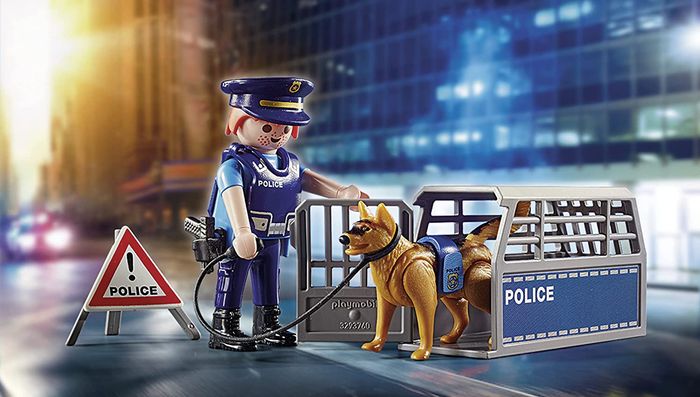 PLAYMOBIL 6924 Barrage de police City Action  Les policiers - photo numéro 2