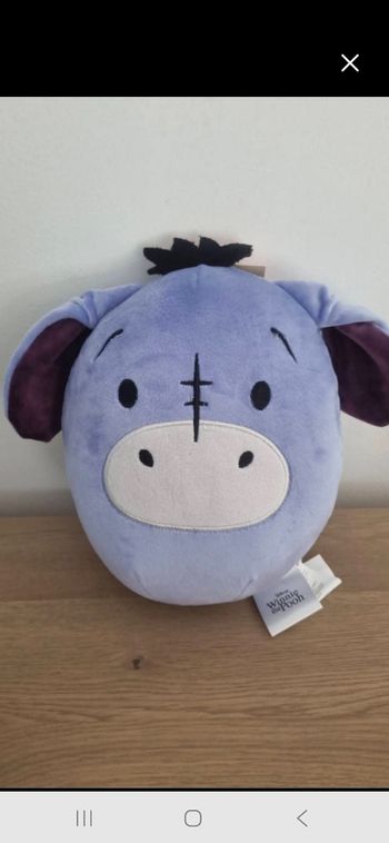 Peluche squishy bourriquet 22cm