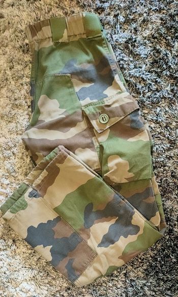 Pantalon de treillis tempérée bas militaire hiver 