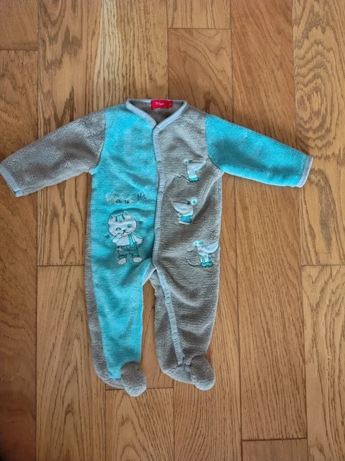 Pyjama grenouillère chaude - photo numéro 2