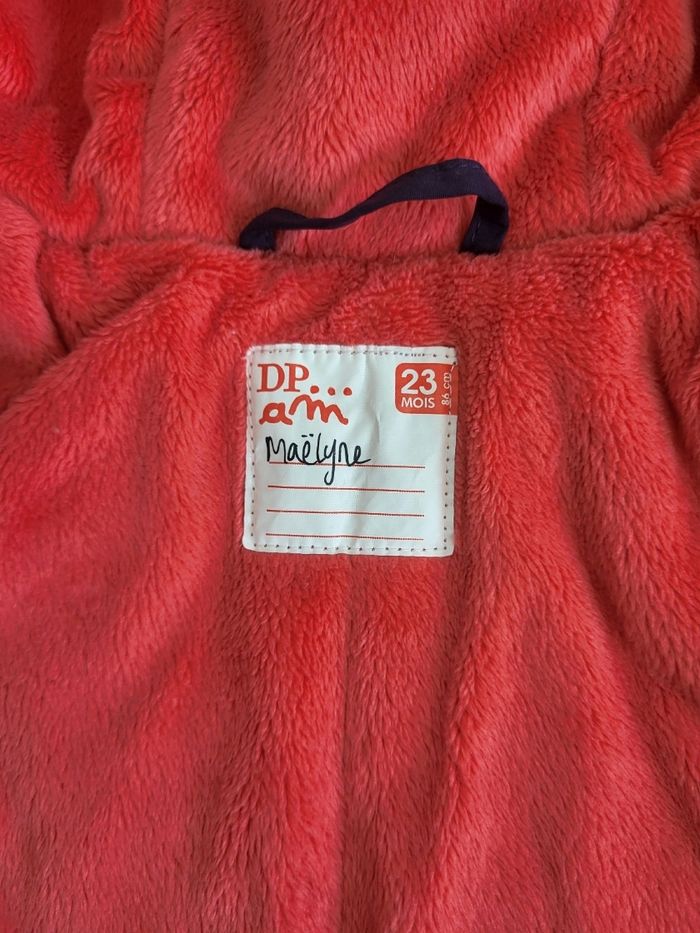 Parka DPAM Taille 23 mois - photo numéro 4