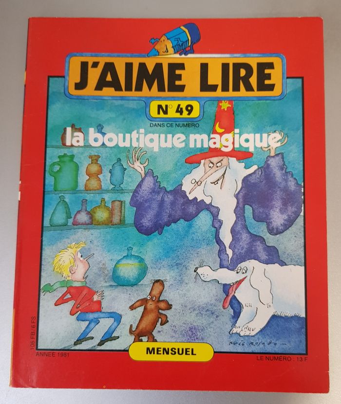 J'aime Lire N° 049 - La boutique magique (févr-81)