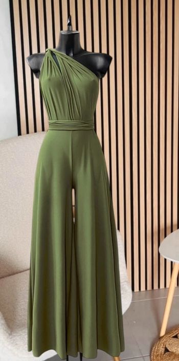 Combinaison kaki multi positions tendance